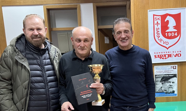 Memorijalni šahovski turnir "Akademik Abdulah Sidran" održan u Sarajevu