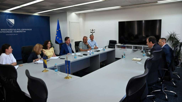 Hrnjić sa šefom Ureda UNESCO-a u BiH o projektima zaštite voda