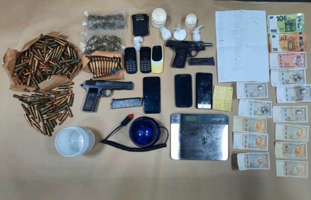 U akciji "Nevera" oduzeto oružje, droga i novac