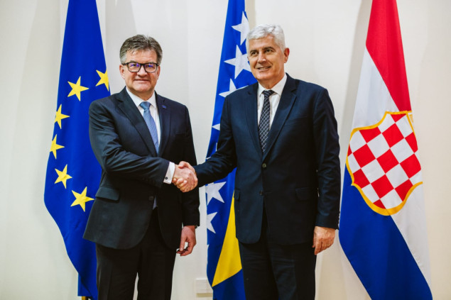 Čović-Lajčak: Politički lideri moraju ostati posvećeni pronalasku rješenja