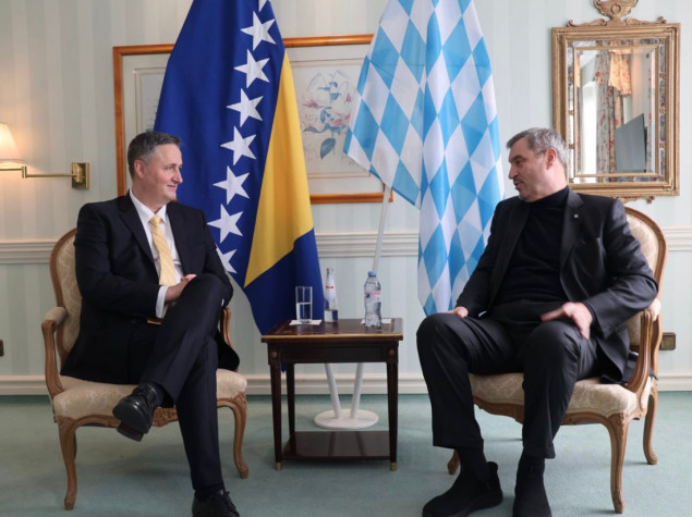 Bećirović s premijerom Söderom - Bavarska zainteresovana za nova ulaganja u BiH
