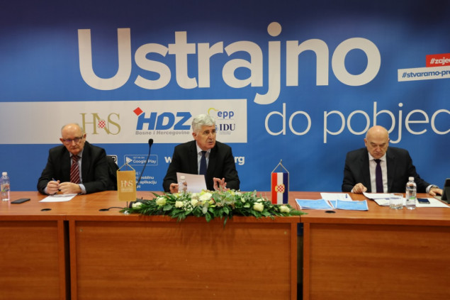 Zasjedalo Predsjedništvo Hrvatskog narodnog sabora BiH uoči subotnje sjednice