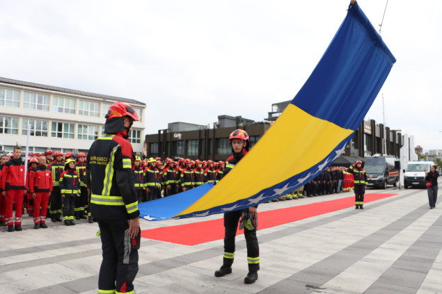 Održana svečana smotra Civilne zaštite Kantona Sarajevo