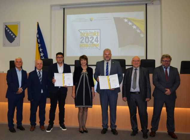 Dodijeljen mandat načelnika Općine Vogošća Migdadu Hasanoviću