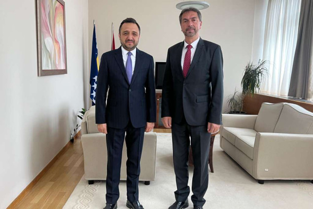 Čavara primio u nastupnu posjetu ambasadora Republike Turske u BiH