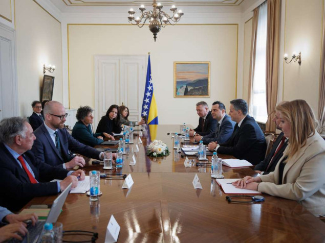 Bećirović s članovima Komiteta za vanjske poslove Evropskog parlamenta