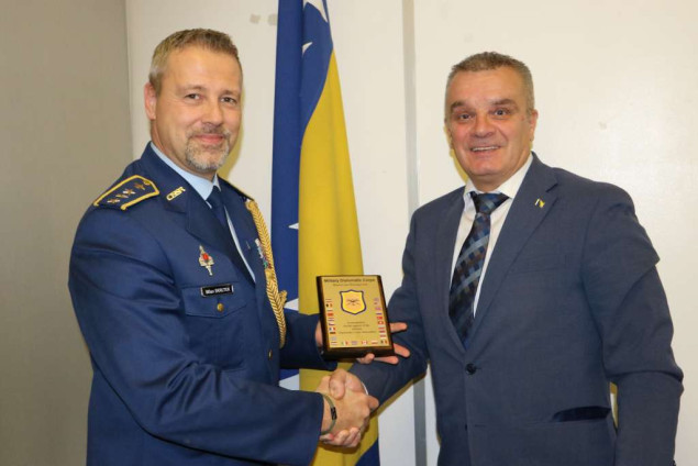 Delegacija vojnih atašea posjetila Direkciju za koordinaciju policijskih tijela BiH