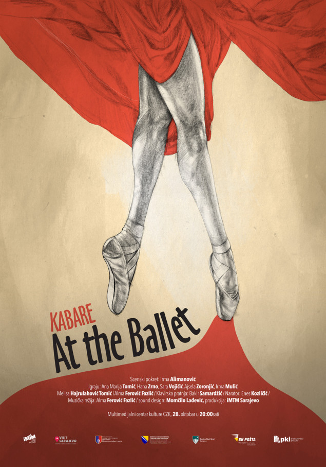 Imerzivni kabare "At the Ballet" u Multimedijalnom centru CZK Sarajevo