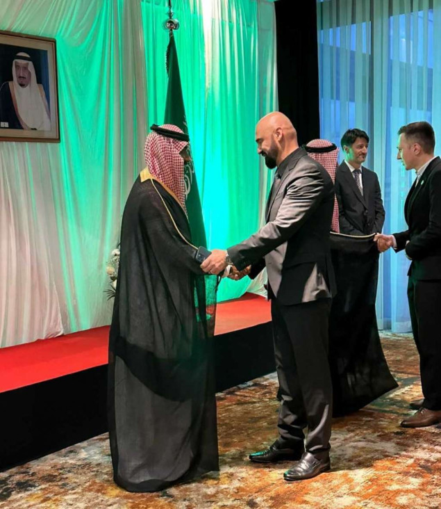 Isak prisustvovao obilježavanju Dana Kraljevine Saudijske Arabije