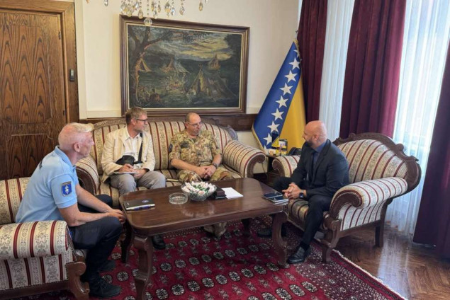 Isak i predstavnici EUFOR-a o aktuelnoj sigurnosnoj situaciji u BiH i saradnji