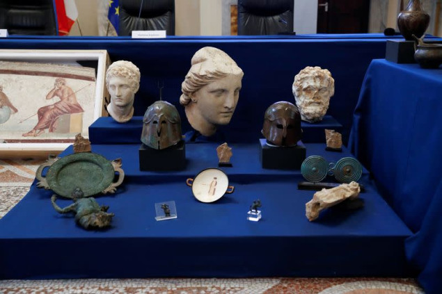 Italija uhapsila pljačkaše antičke umjetnosti, pronašla 3.500 predmeta