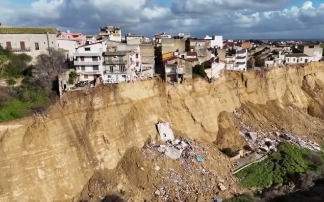 Rizik od klizišta i dalje postoji u Niscemiju na Siciliji nakon ciklona "Harry"