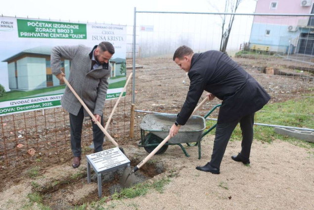 Počinje izgradnja novog objekta u Centru 'Duje': Poboljšanje uslova smještaja za 480 korisnika