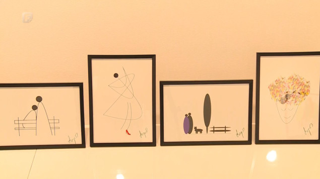 U Galeriji Općine Novi Grad izložba crteža 'Dah linije' Nedžada Begovića