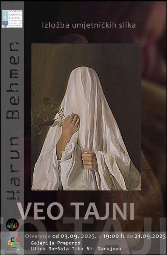 Galerija "Preporod": Uskoro izložba Haruna Behmena ’Veo tajni’