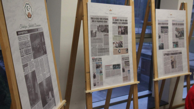 U Bugojnu otvorena izložba "Ajvatovica kroz novinske članke", autora Azama Mandžića