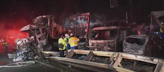 Lančani sudar u Japanu - Najmanje dvije osobe poginule, 26 povrijeđenih