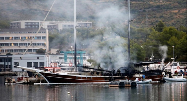 Požari u Hrvatskoj: Gori na području Knina, Kijeva, te jedrenjak kod Šibenika