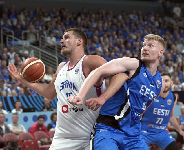 Košarkaši Srbije ubjedljivo pobijedili Estoniju