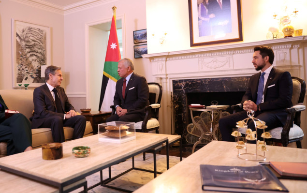 Blinken i jordanski kralj Abdullah II razgovarali u Washingtonu