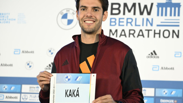 Bivši brazilski fudbaler Kaka učestvuje na maratonu u Berlinu