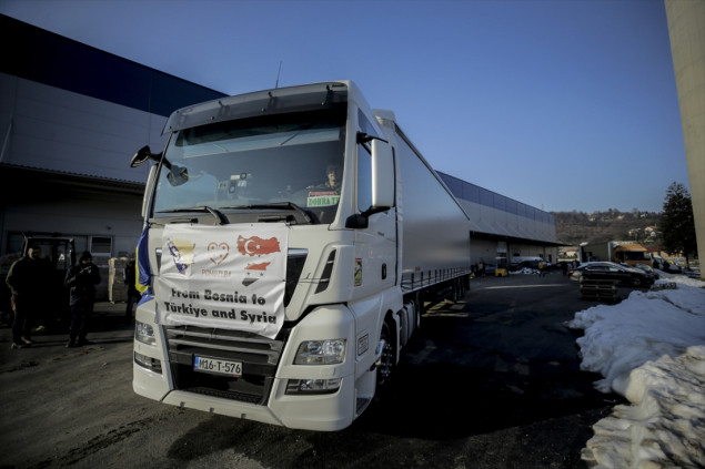 Prvi kamion s pomoći krenuo ka Turskoj, ovih dana kreće i veliki konvoj