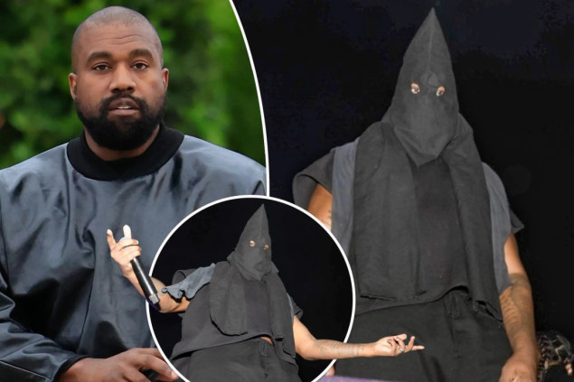 Kanye West na zabavi nosio kapuljaču u stilu Ku Klux Klana