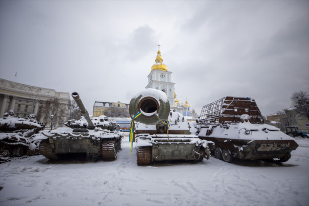 Snijeg prekrio Kijev