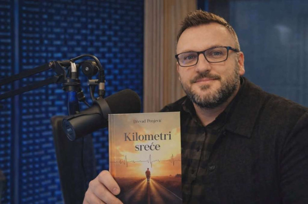 Knjiga 'Kilometri sreće' Dževada Ponjevića promoviše donorstvo i snagu humanosti