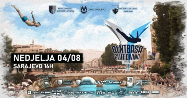 Takmičenje u skokovima u vodu preraslo u ljetni festival: “Bentbaša Cliff Diving” 4. august