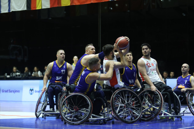 Evropsko prvenstvo u košarci u kolicima: BiH ubjedljivo poražena protiv Turske