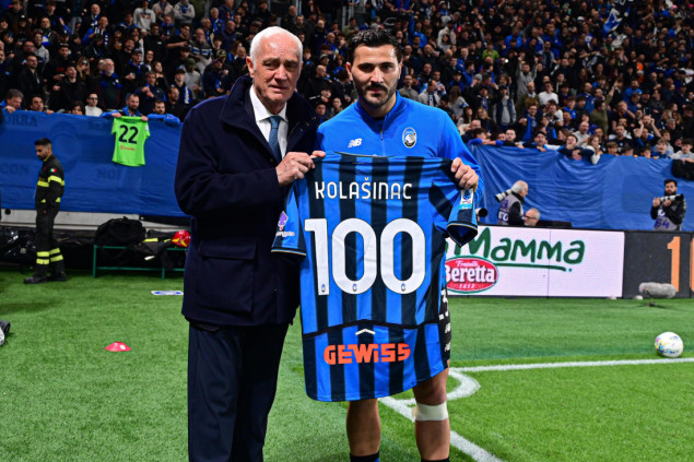 Lazio u finalu Kupa Italije, svečanost priređena za Kolašinca