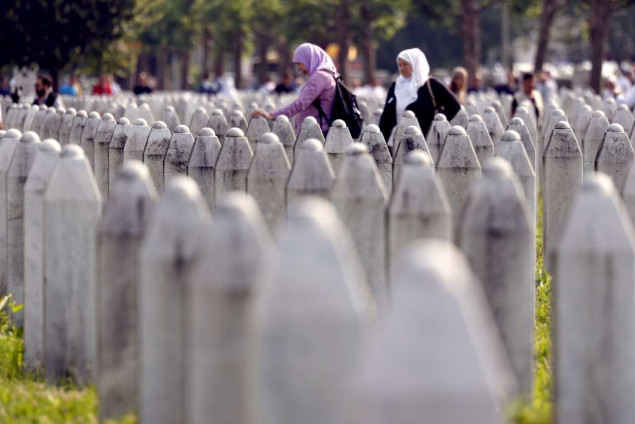 Kolektivna dženaza i ukop šest žrtava proteklog rata 25. aprila u Šehidskom mezarju Rakita u Vlasenici