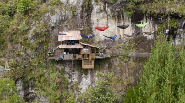 Hotel u Kolumbiji smješten na litici nudi jedinstven pogled najhrabrijima