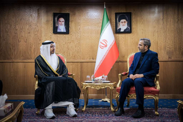Ministar vanjskih poslova UEA pristustvovao komemoraciji za iranskog predsjednika