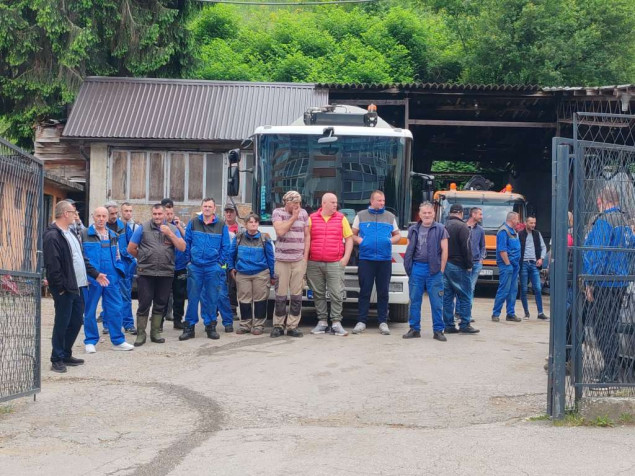 Radnici komunalnog preduzeća '6.mart' Goražde održali štrajk upozorenja