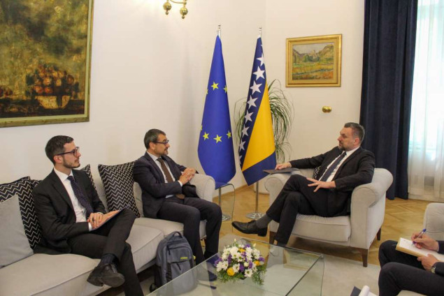 Konaković razgovarao sa Casconeom o nastojanjima kojima se trasira put konkretnim promjenama
