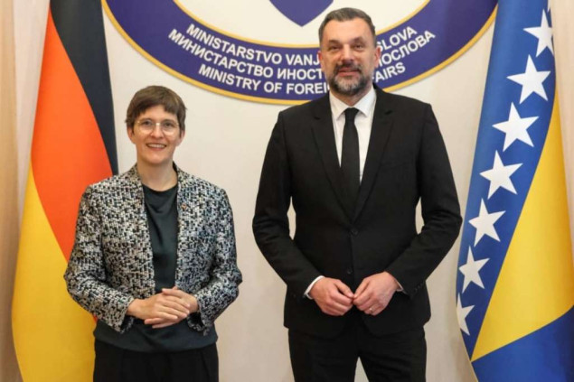 Konaković ministrici Luhrmann obrazložio aktuelnu političku situaciju u BiH