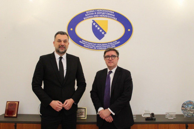 Konaković s O'Brienom razgovarao o evropskom putu i političkoj klimi u BiH