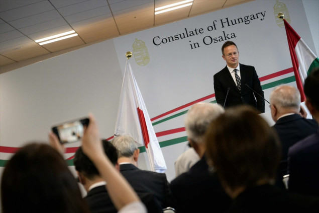 Szijjártó u misiji širenja veza - Otvaranje prvog konzulata Centralne Evrope u Osaki
