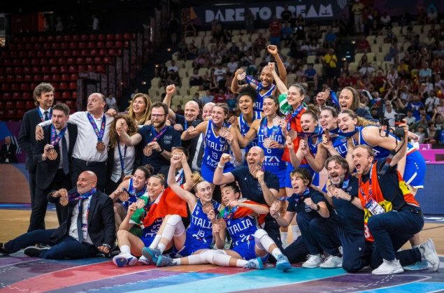 Košarkašice Italije osvojile bronzanu medalju na Evropskom prvenstvu