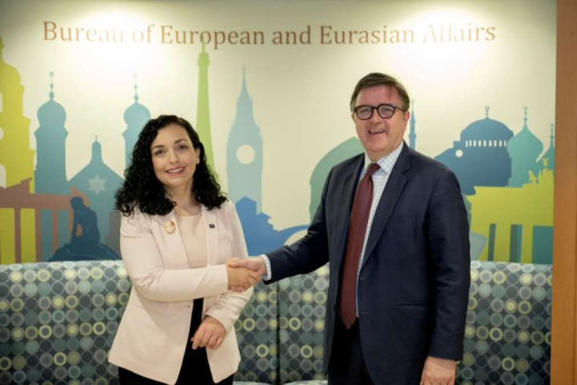 O'Brien s Osmani: Ponosni što podržavamo Kosovo