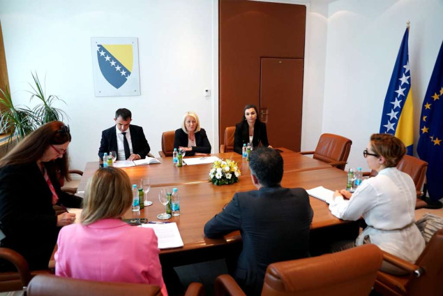 Predstavnici EBRD-a razgovarali sa Krišto i Fortom