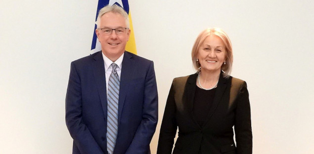 Susret Krišto - Murphy: Privrženost Vijeća ministara BiH reformskim procesima