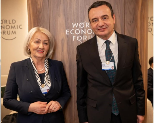 Predsjedateljica Vijeća ministara BiH Borjana Krišto na WEF-u u Davosu
