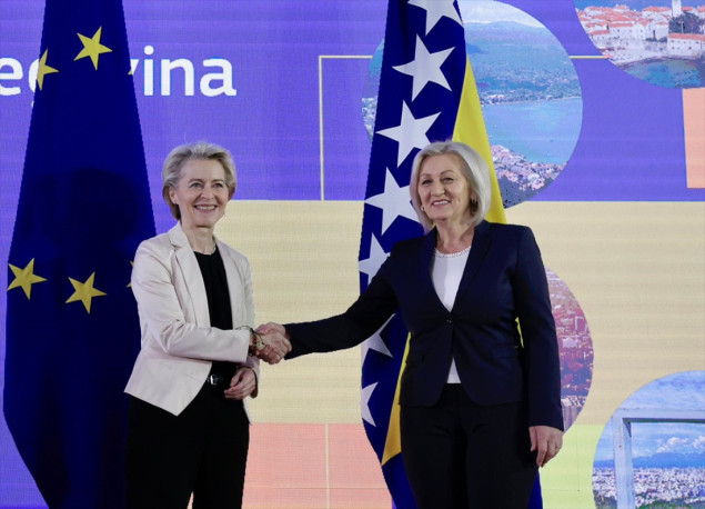 Krišto sa predsjednicom Evropske komisije Ursulom von der Leyen