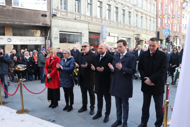 Delegacija Kantona Sarajevo odala počast povodom Dana nezavisnosti BiH