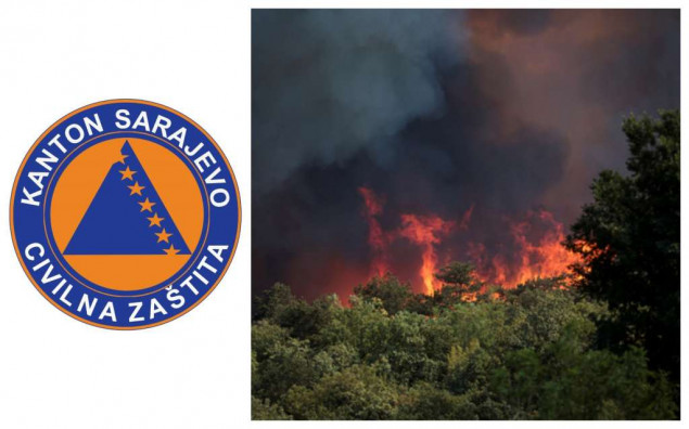 KUCZ: Upozorenje na povećanu opasnost od nastanka požara na otvorenom prostoru