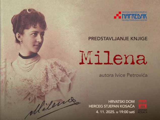 U Mostaru promocija knjige 'Milena'