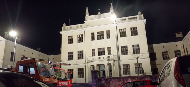Požar na Gimnaziji u Širokom Brijegu pod nadzorom